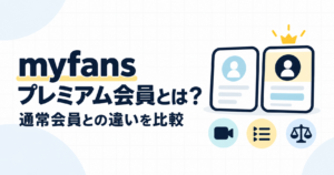 myfansプレミアム完飲とは